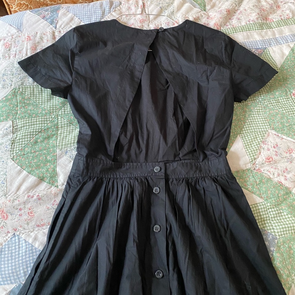 Madewell Maxi 100% Cotton Open Back Dress